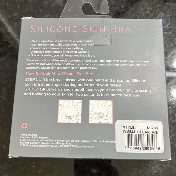 Silicone Skin Bra | A/B - Picture 2 of 4